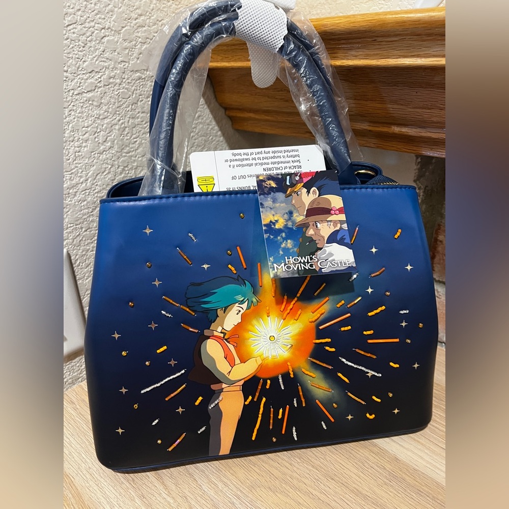 Studio Ghibli Howl's Moving Castle Young Howl Convertible Crossbody Bag